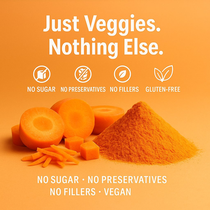 Confect Carrot Fruit Powder