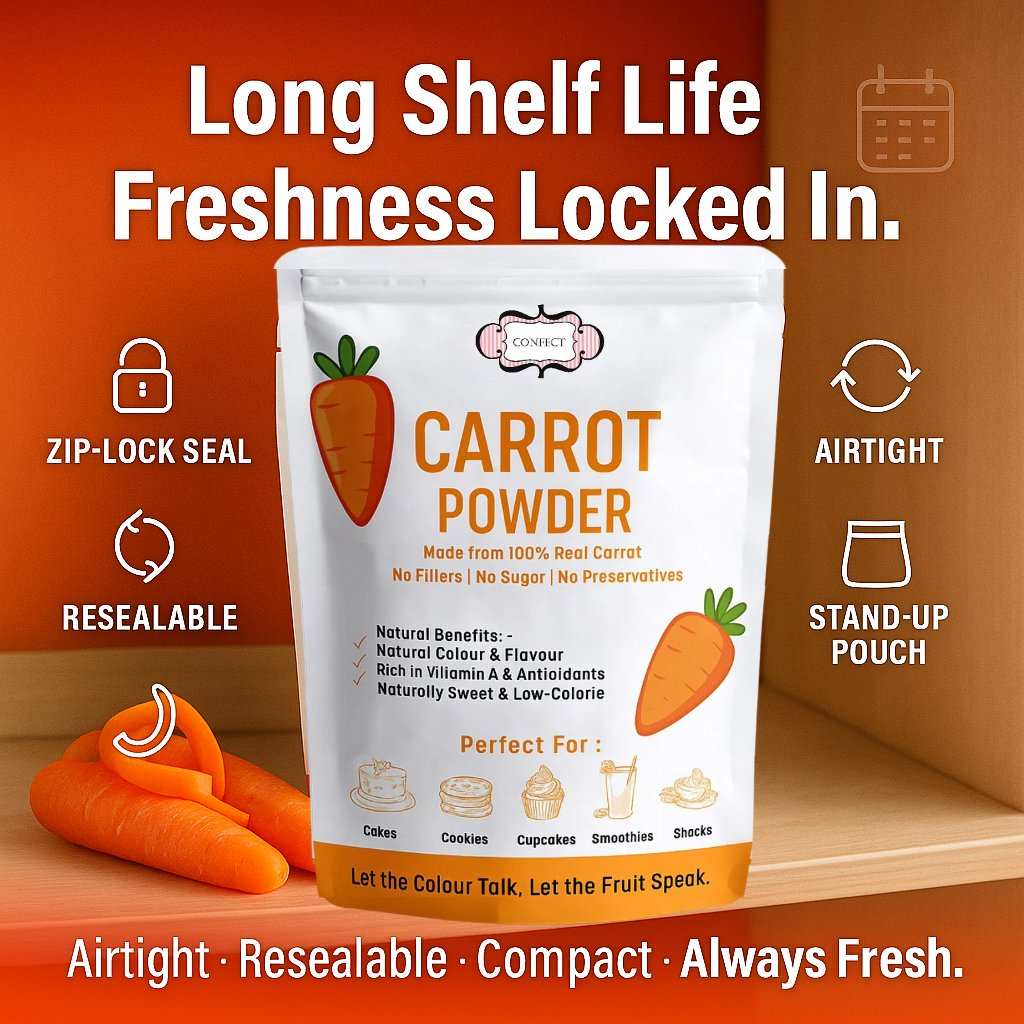 Confect Carrot Fruit Powder
