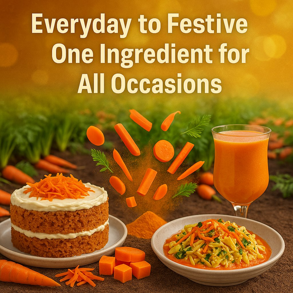 Confect Carrot Fruit Powder