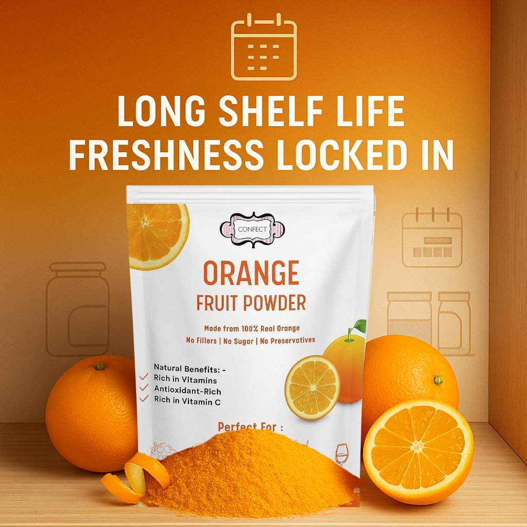 Confect Orange Fruit Powder