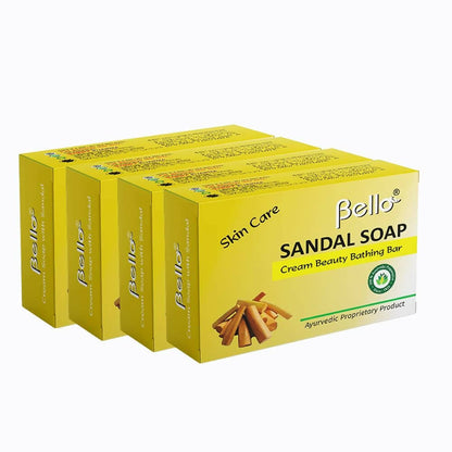 Bello Herbals Sandal Soap Cream Beauty Bathing Bar