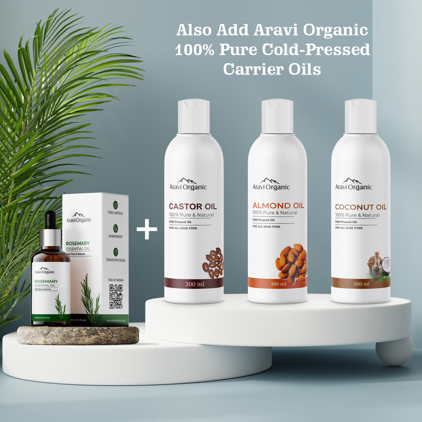 Aravi Organic Rosemary Essential Oil