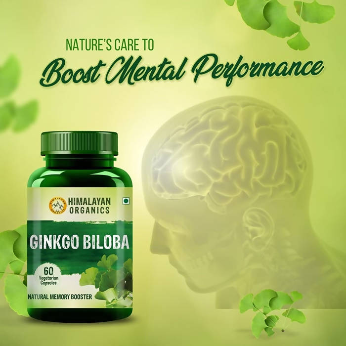 Himalayan Organics Ginkgo Biloba - 60 tabs