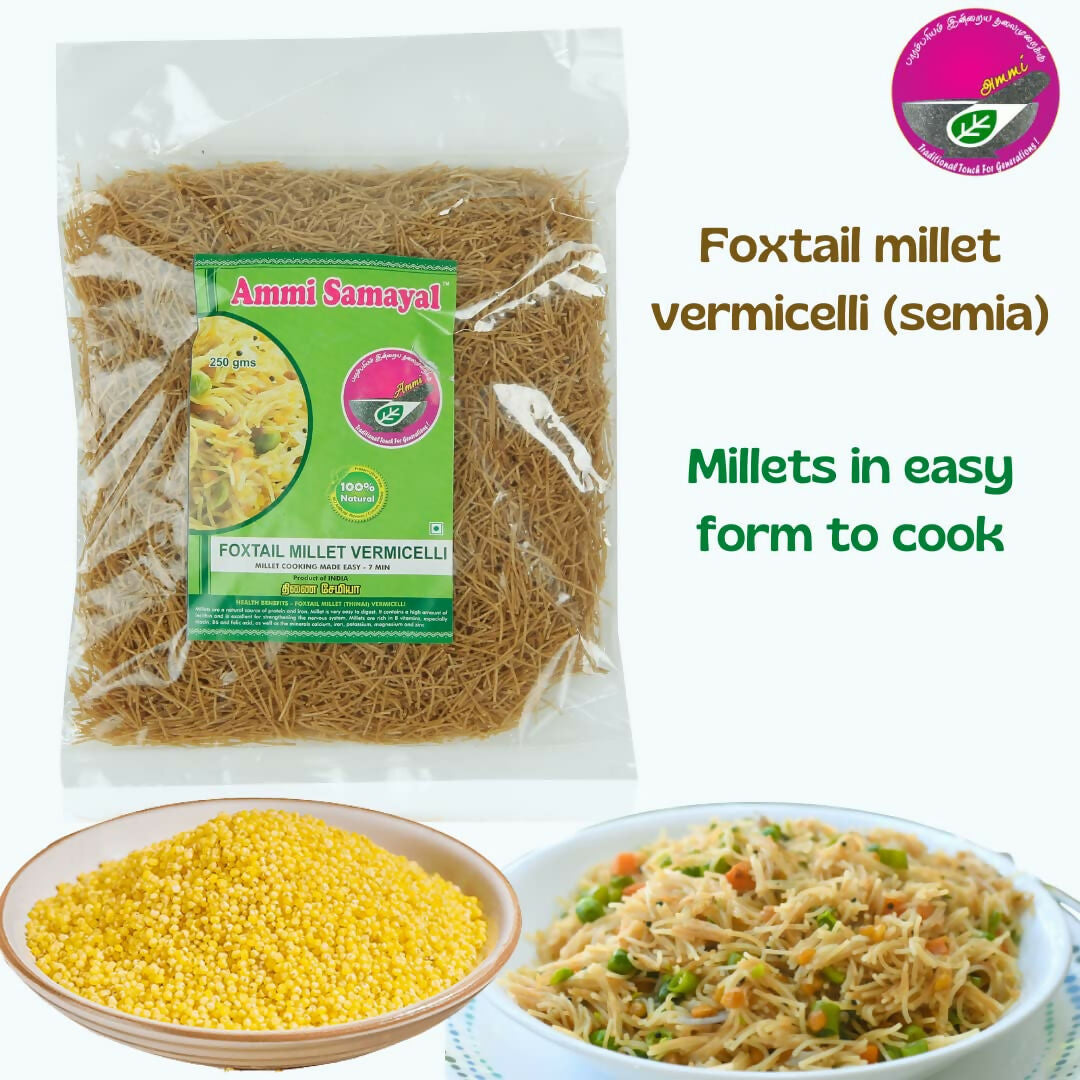 Ammi Samayal Foxtail Millet Vermicelli (Semia)