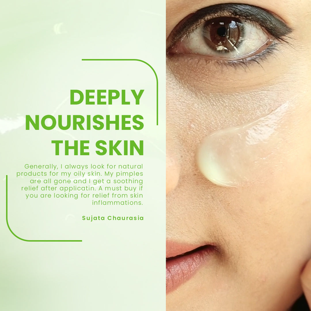 Lotus Herbals Active Aloe + Niacinamide Brightening Gel - 50 gms