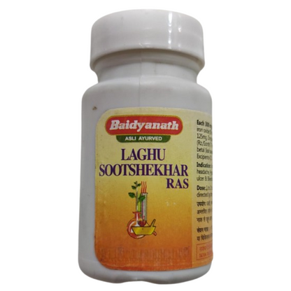 Baidyanath Jhansi Laghu Sutshekhar Tablets