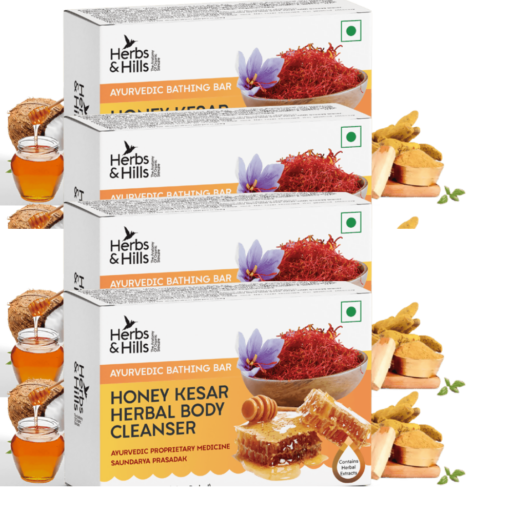 Herbs & Hills Honey Kesar Herbal Body Cleanser
