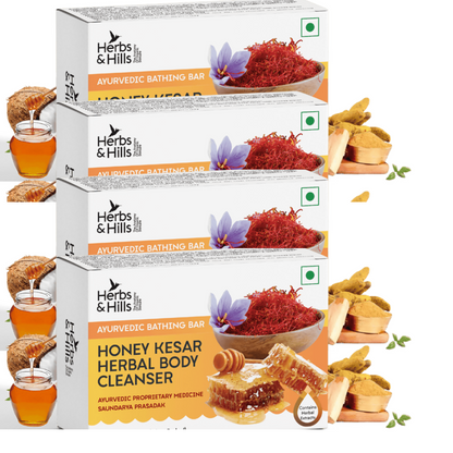 Herbs & Hills Honey Kesar Herbal Body Cleanser