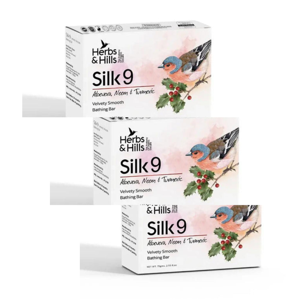 Herbs & Hills Silk9 Velvety Smooth Bathing Bar