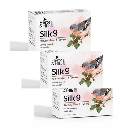Herbs & Hills Silk9 Velvety Smooth Bathing Bar