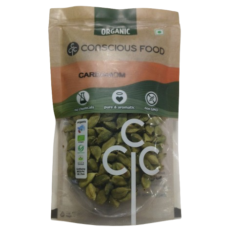 Conscious Food Organic Cardamom (Elaichi)