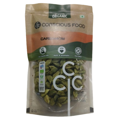 Conscious Food Organic Cardamom (Elaichi)
