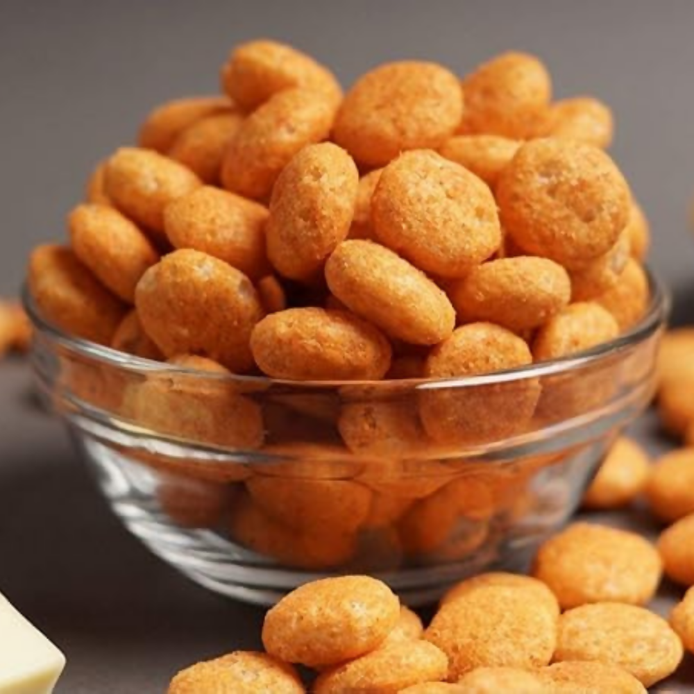 Snackible Nacho Cheese Jowar Puffs