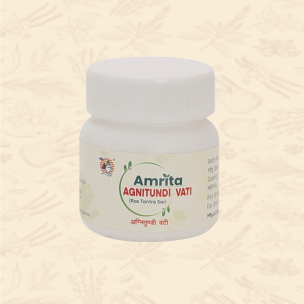 Amrita Agnitundi Vati - 60 Tablets
