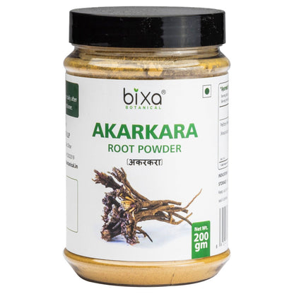 Bixa Botanical Akarkara Root Powder  ( Anacyclus Pyrethrum, Pellitory ) - 200 gms