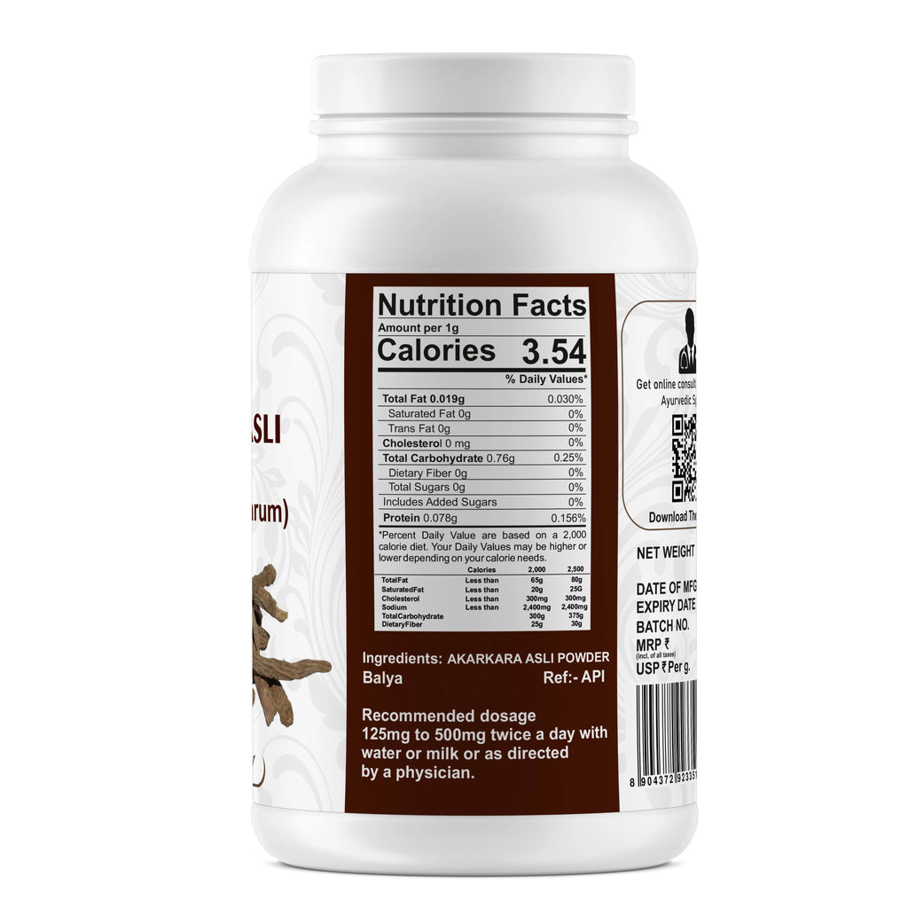 Yuvika Akarkara Asli Powder - 100 gms
