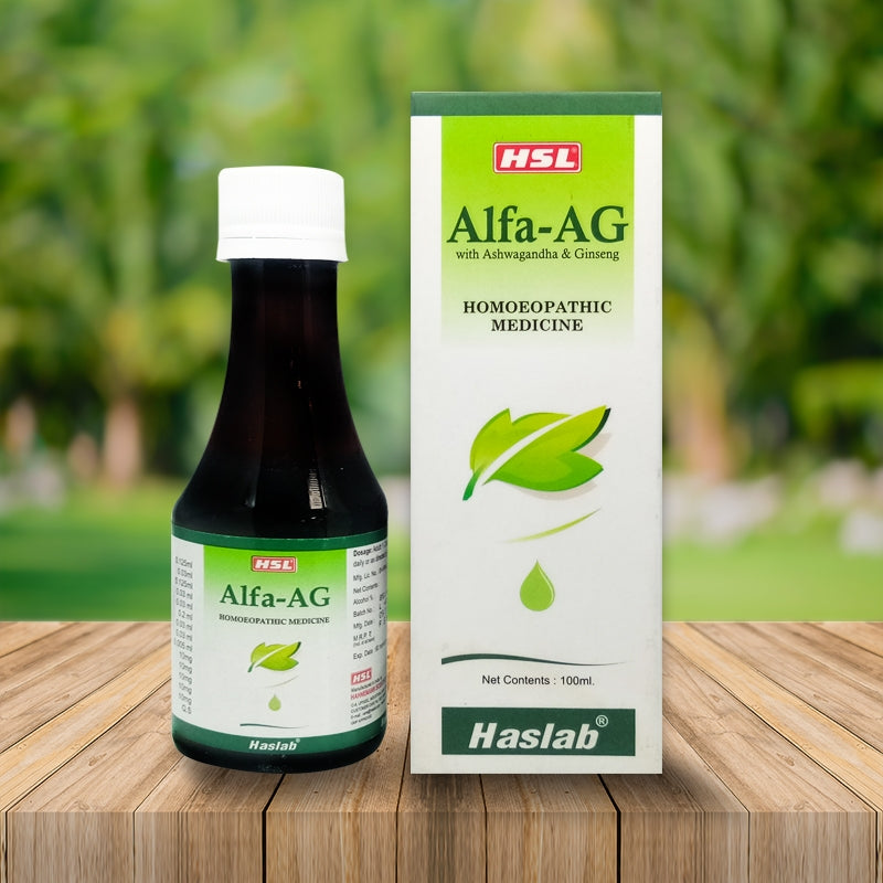 Haslab Homeopathy Alfa-AG With Ashwagandha Tonic - 100 ml