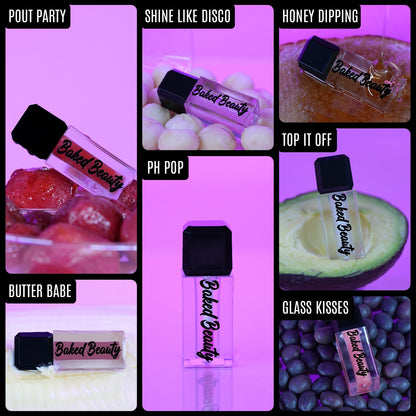 Baked Beauty Lip Trip Lip Oils (Set of 7)
