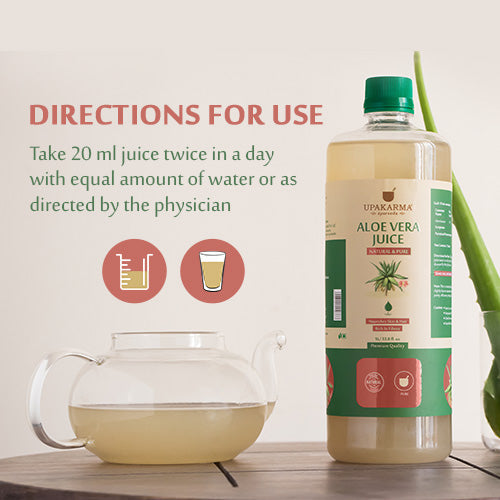 Upakarma Ayurveda Natural and Pure Aloe Vera Juice
