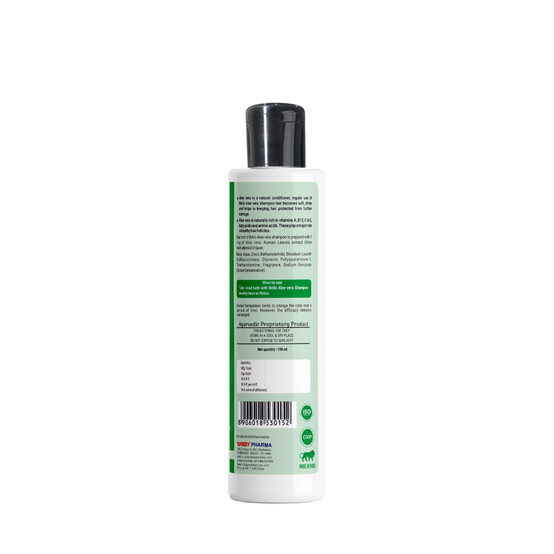 Bello Herbals Aloe Vera Shampoo - 200 ml