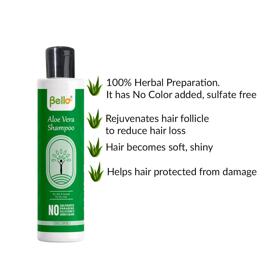 Bello Herbals Aloe Vera Shampoo - 200 ml