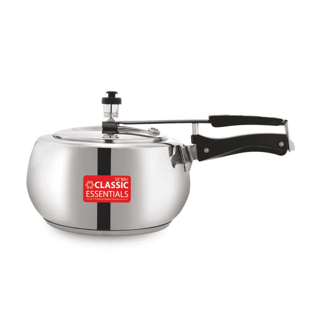 Classic Essentials Alpha Concave Aluminium Inner Lid Induction Pressure Cooker 3L