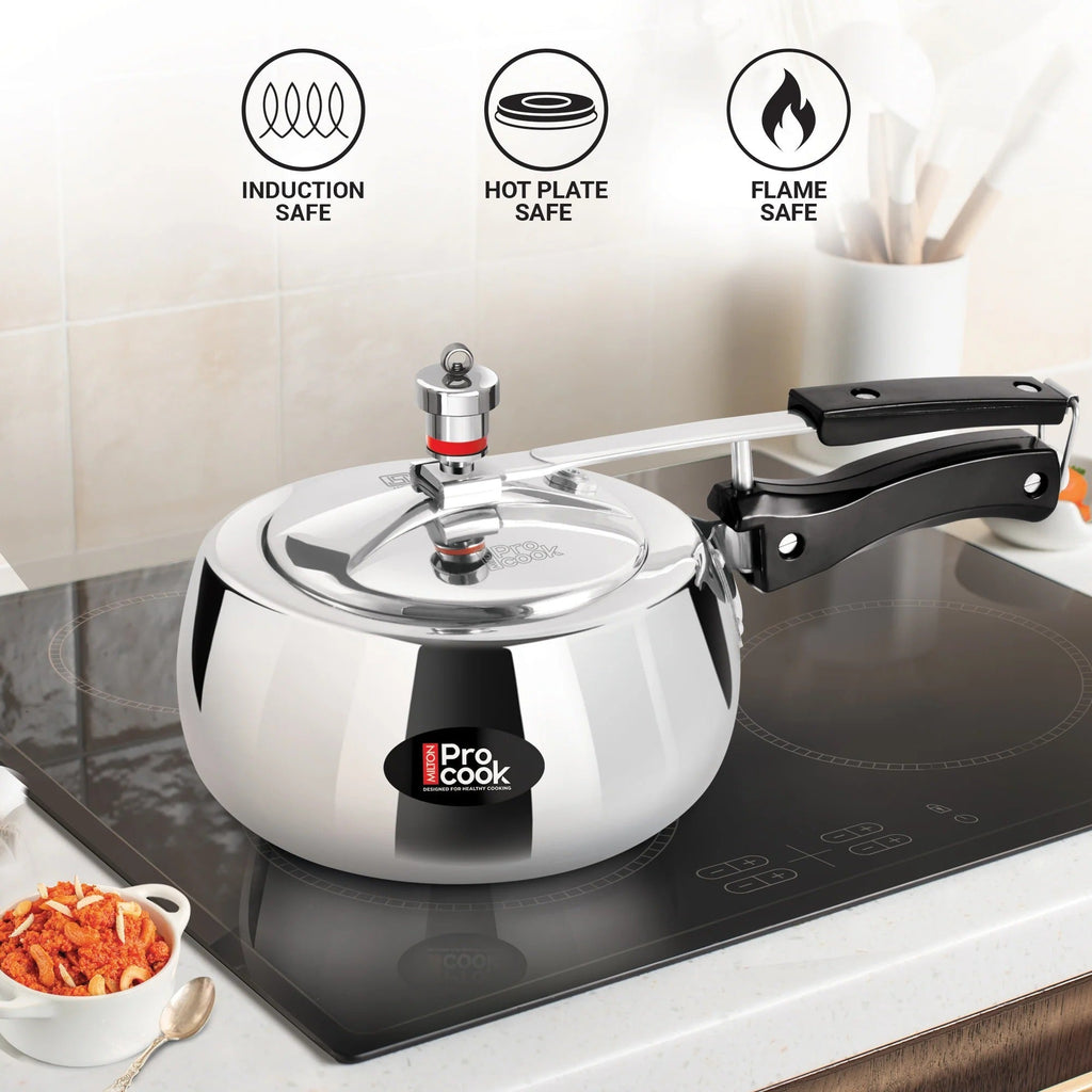 Milton Curve Aluminium Pressure Cooker Inner Lid