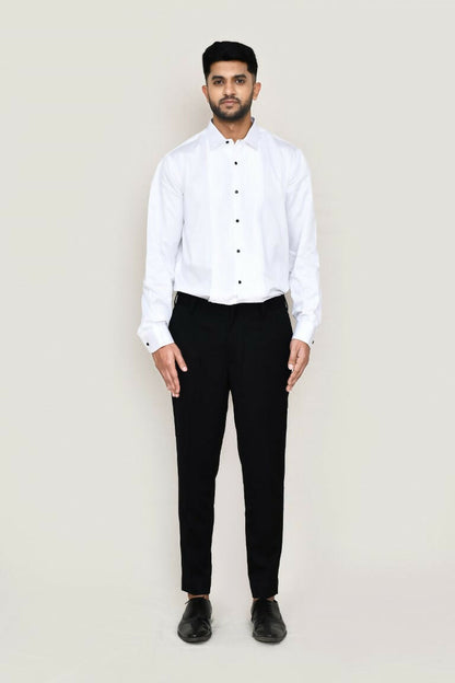 Joban Fashion White Colored Art Silk Fabric Kurta, Jacket With Straight Fit Pant