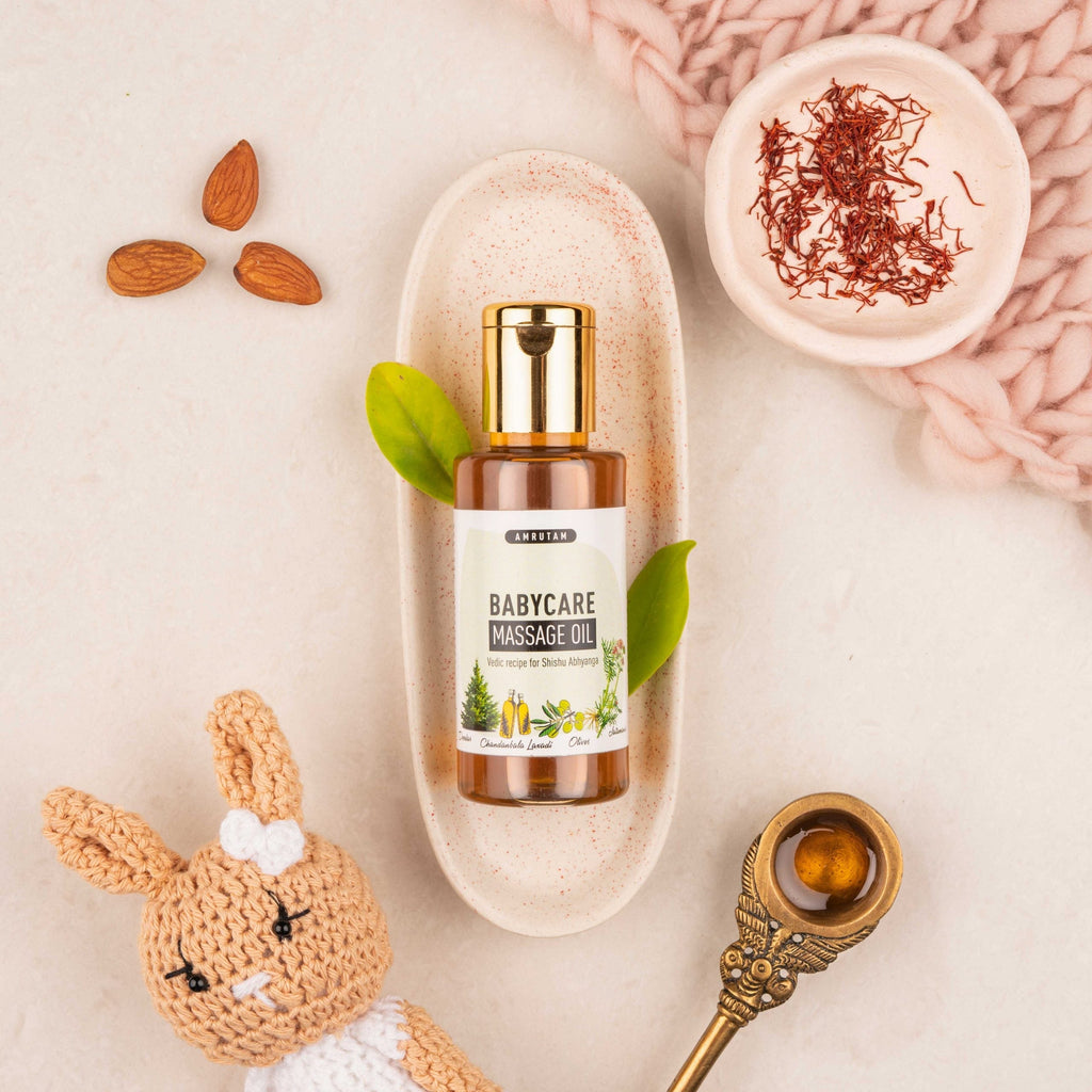 Amrutam Baby Care Massage Oil - 100 ml