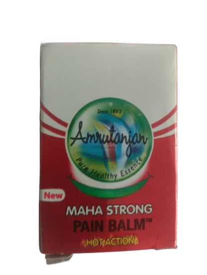 Amrutanjan Maha Strong Pain Balm Red