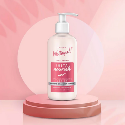 Layerr Wottagirl Insta Nourish Lotion (100% Vegan)
