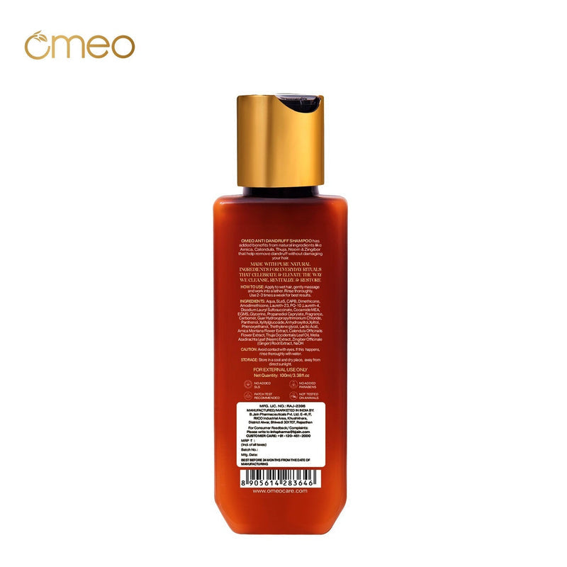 Omeo Anti Dandruff Shampoo - 100 ml