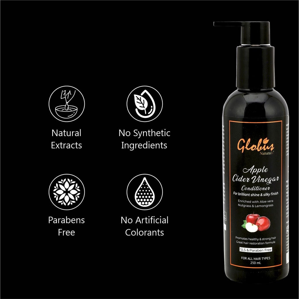 Globus Naturals Apple Cider Vinegar Conditioner - 250 ml