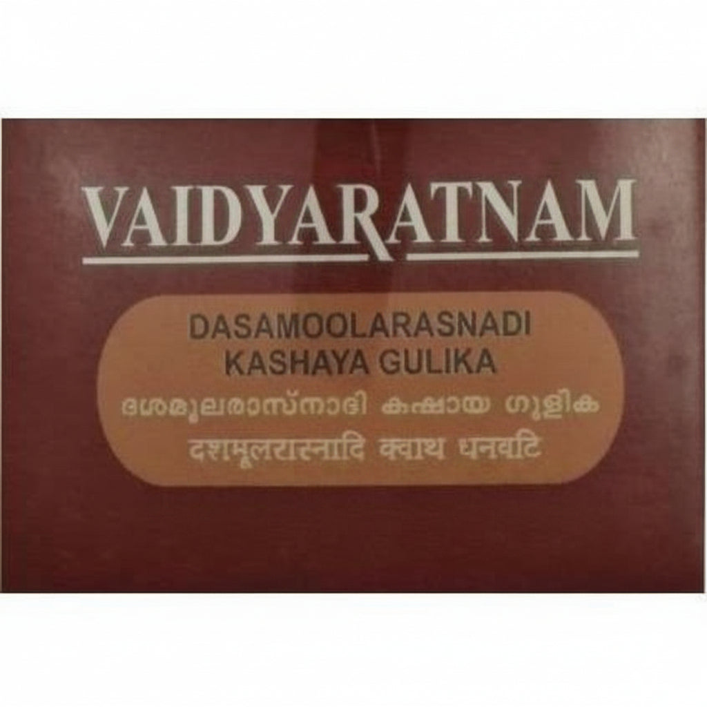 Vaidyaratnam Dasamoolarasnadi Kashaya Gulika