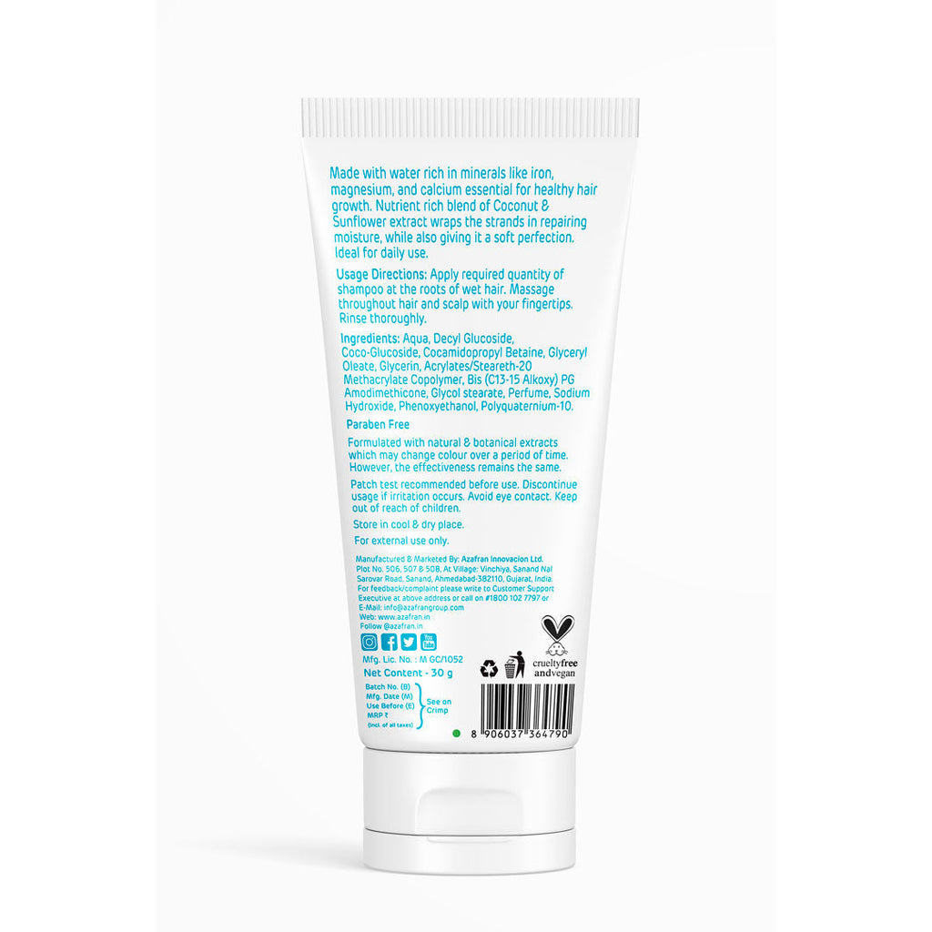 Azafran Aqua Halo Shampoo - 30 gms