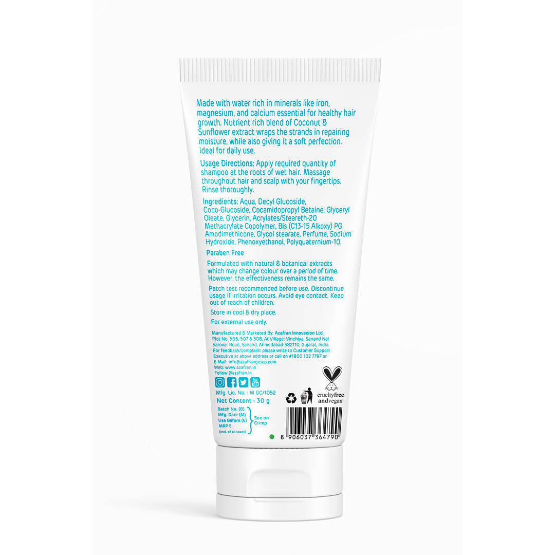 Azafran Aqua Halo Shampoo - 30 gms