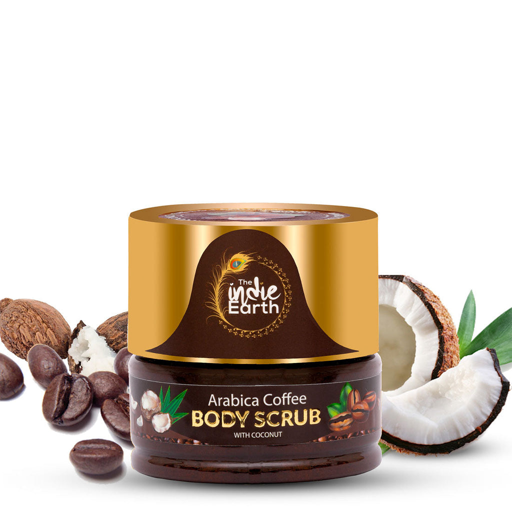 The Indie Earth Arabica Coffee Body Scrub - 125 gms