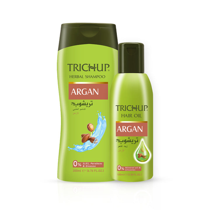 Trichup Argan Oil & Shampoo Kit - 300 ml
