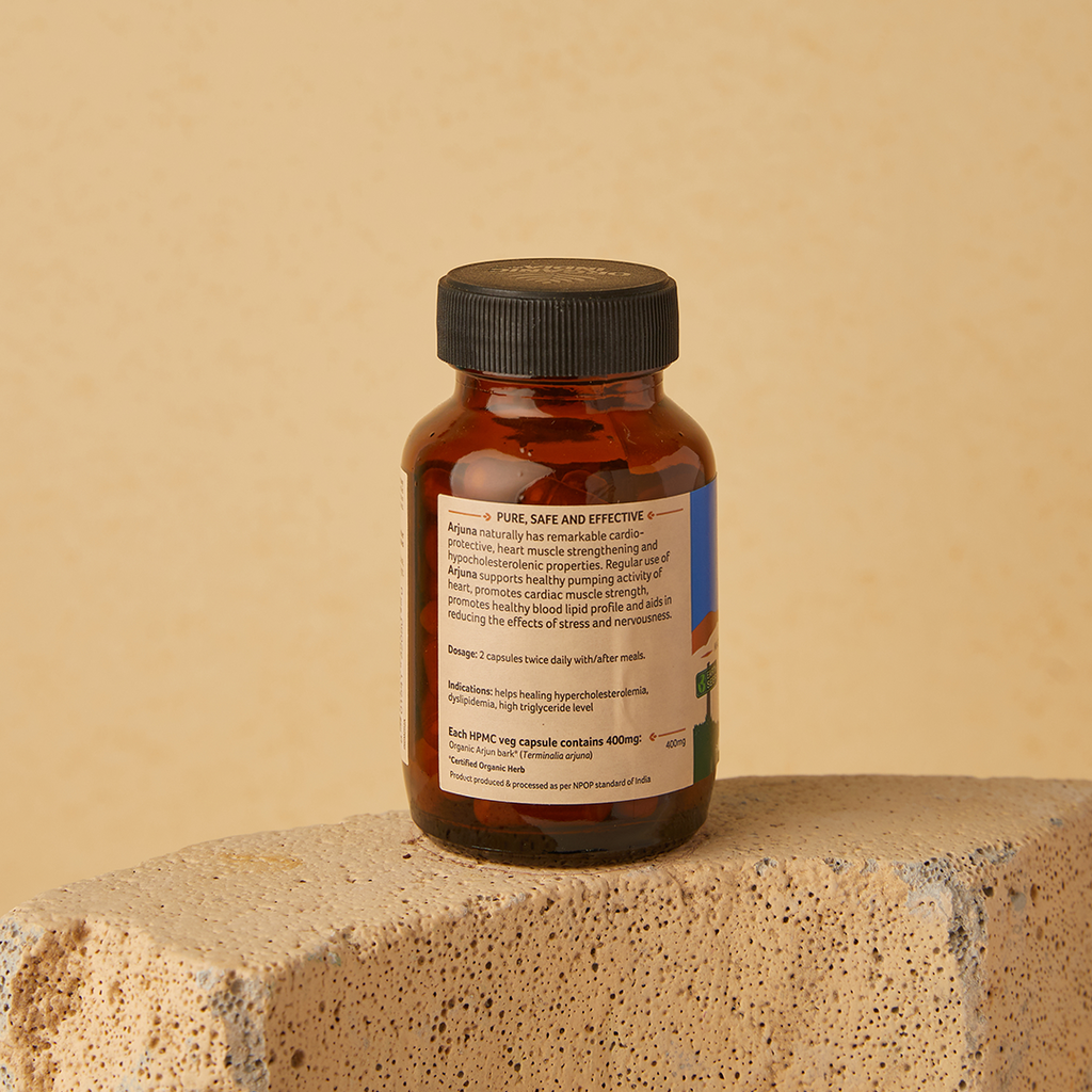 Organic India Arjuna Capsules - 60 Caps