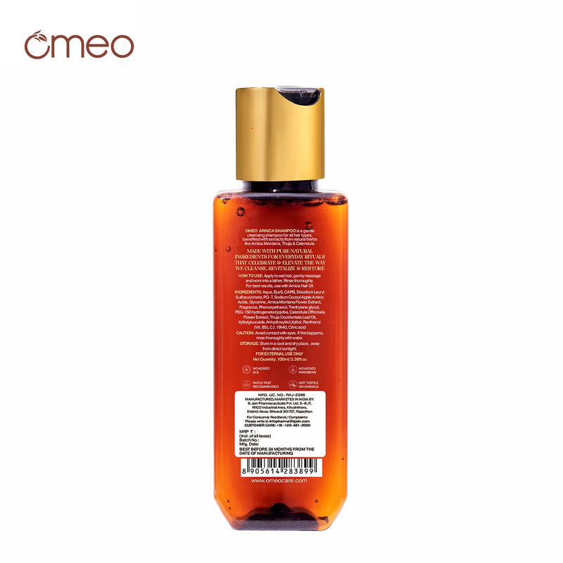 Omeo Arnica Montana Herbal Shampoo - 100 ml