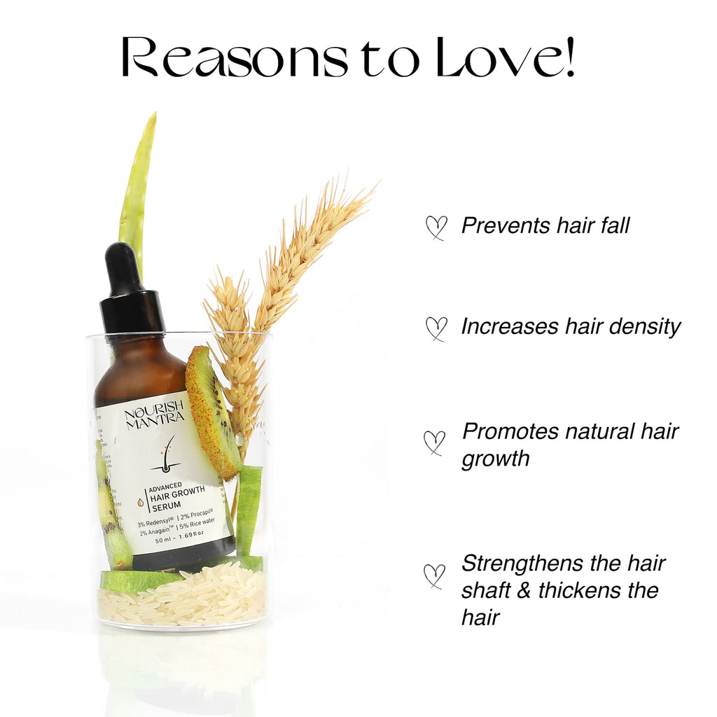 Nourish Mantra Advanced Hair Growth Serum - 50 ml (Pack of 3)
