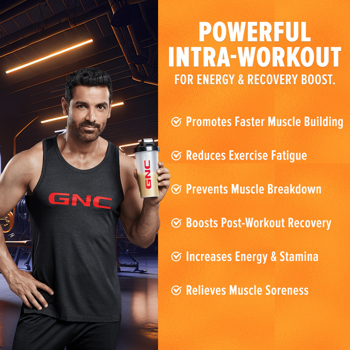 GNC AMP Gold Series BCAA Advanced  Fuels Lean Muscle Strength & Recovery