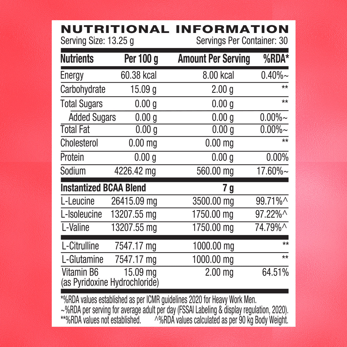 GNC AMP Gold Series BCAA Advanced  Fuels Lean Muscle Strength & Recovery