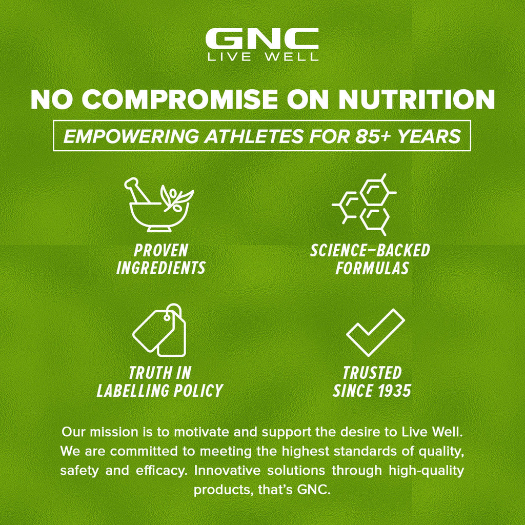 GNC AMP Gold Series BCAA Advanced  Fuels Lean Muscle Strength & Recovery