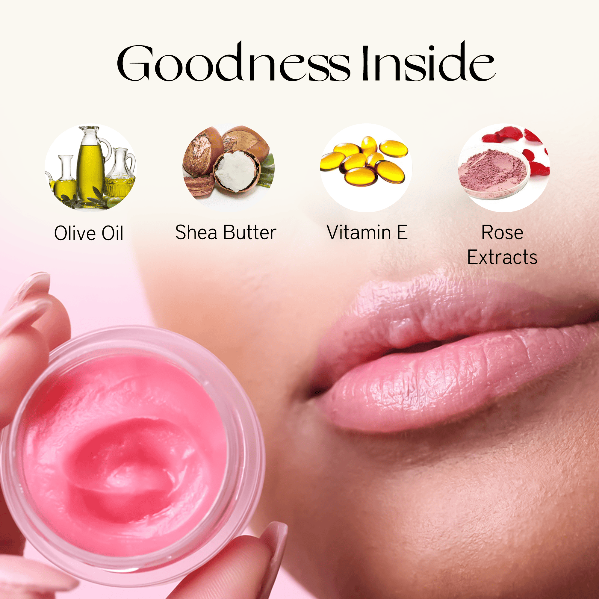 Nourish Mantra Rose Repair Lip Balm - 12 gms