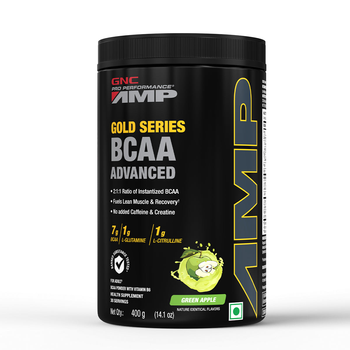 GNC AMP Gold Series BCAA Advanced  Fuels Lean Muscle Strength & Recovery