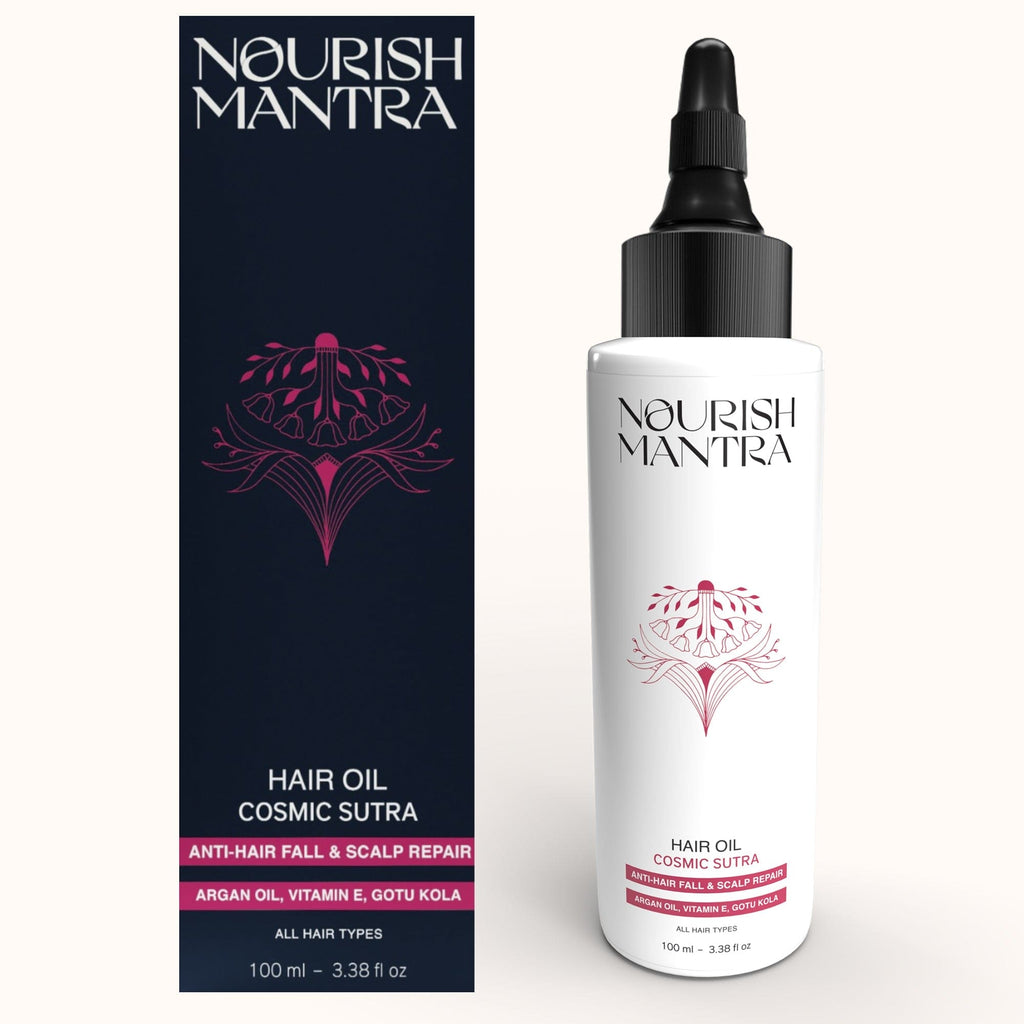 Nourish Mantra Cosmic Sutra Hair Oil - 100 ml (Pack Of 2)