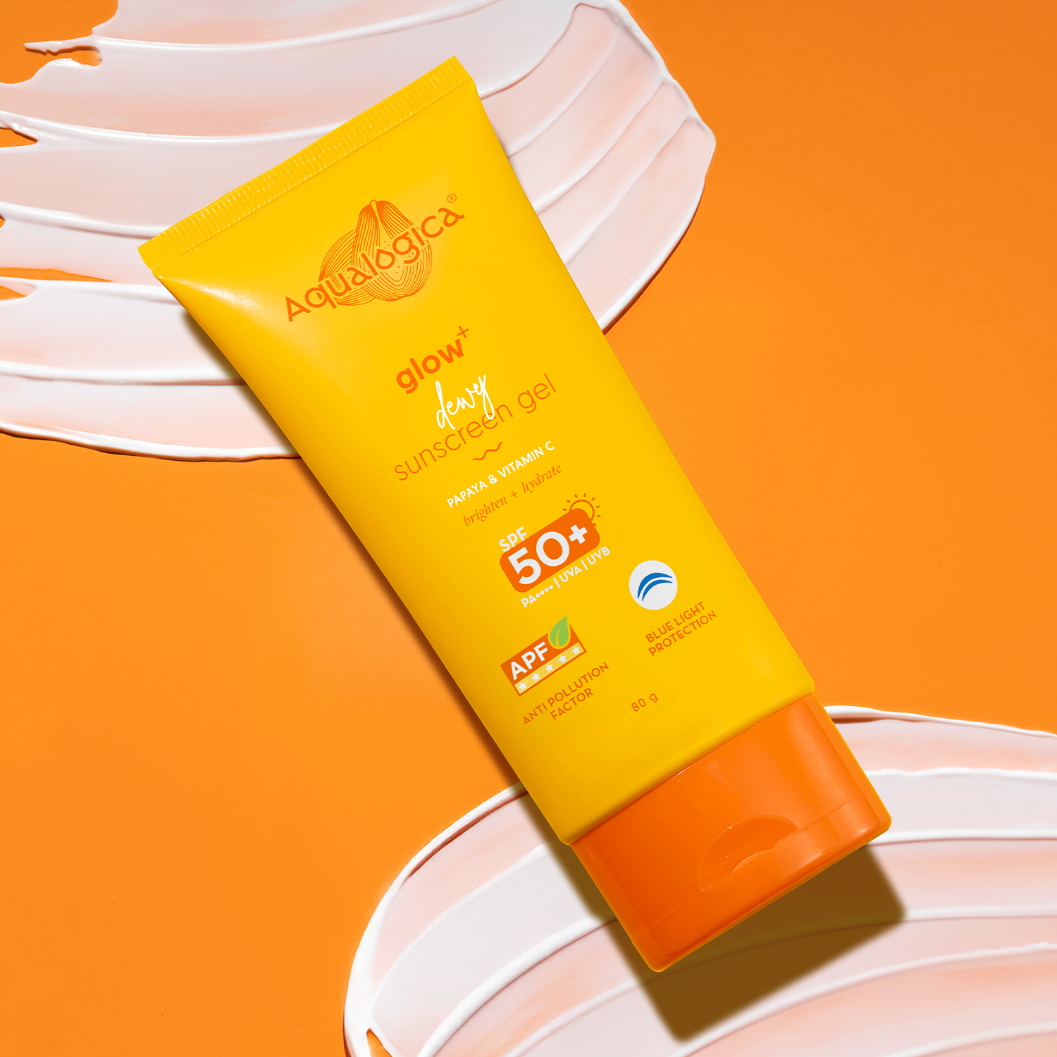 Aqualogica Glow+ Dewy Sunscreen SPF 50+ PA++++ - 80 gms