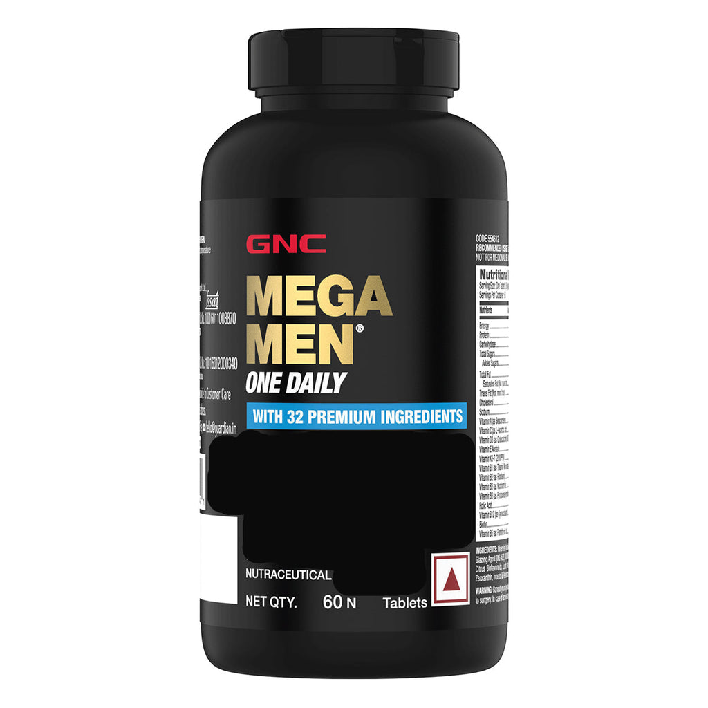 GNC Mega Men One Daily Multivitamin Tablets