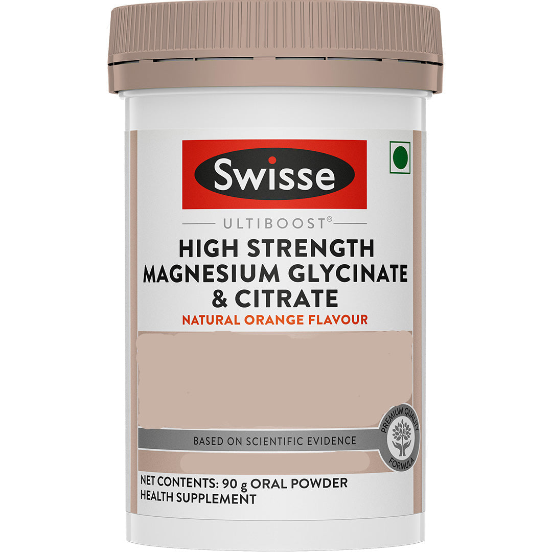 Swisse ULTIBOOST High Strength Magnesium Glycinate & Citrate Powder - 90 gms